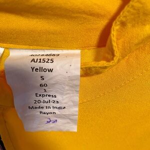 Vibrant Yellow Maxi/Tall Dress